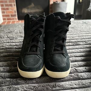 Sorel Black High-Top Sneakers
